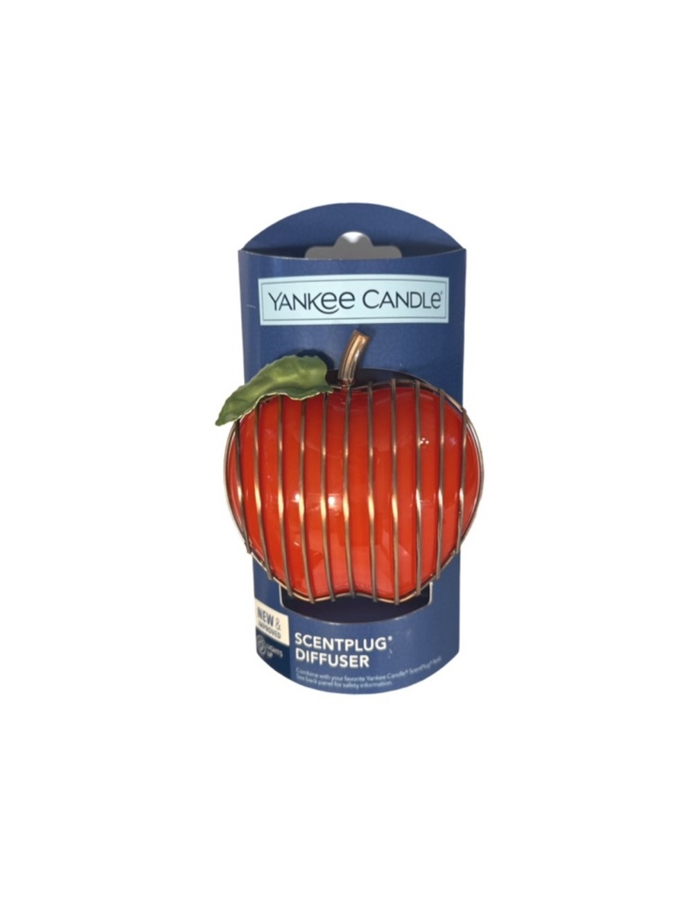 New Yankee Candle Apple Scent Plug Diffuser with Light Sensor